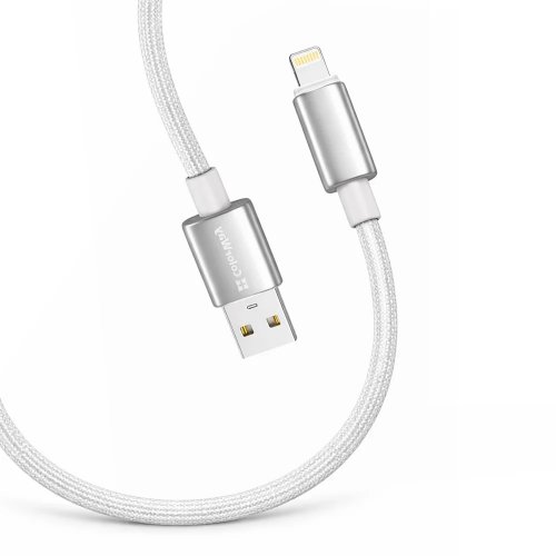 Кабель ColorWay USB to Lightning 3A 2m (CW-CBUL099-WT) White купити в Україні | Telemart фото