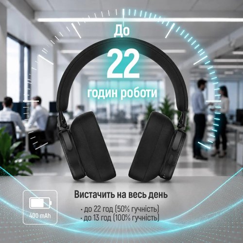 Навушники ColorWay PRIME (CW-HBT01BK) Black купити в Україні | Telemart фото