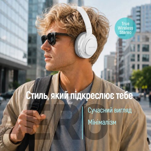 Наушники ColorWay AERO ANC (CW-HBT02WT) White купить в Украине | Telemart фото