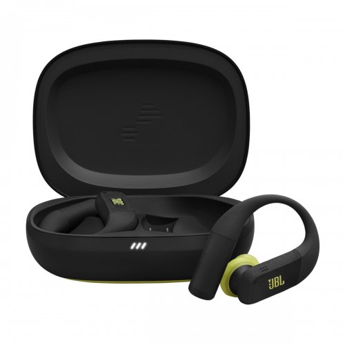 Навушники JBL Endurance Peak 4 (JBLENDUPEAK4BLKL) Black/Lime купити в Україні | Telemart фото