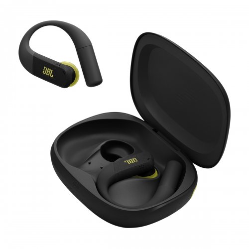 Навушники JBL Endurance Peak 4 (JBLENDUPEAK4BLKL) Black/Lime купити в Україні | Telemart фото