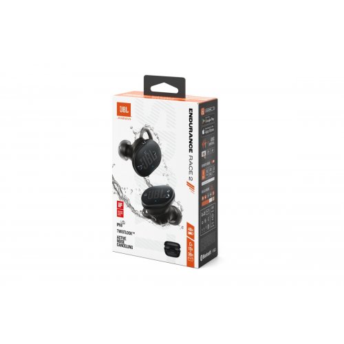 Наушники JBL Endurance Race 2 (JBLENDURACE2BLK) Black купить в Украине | Telemart фото