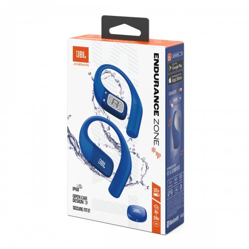 Навушники JBL Endurance Zone (JBLENDUZONEBLU) Blue купити в Україні | Telemart фото
