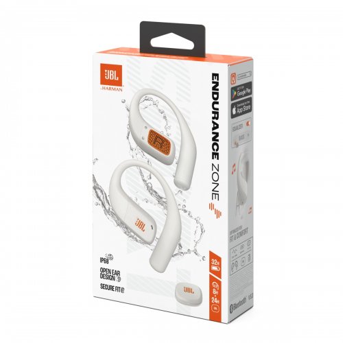 Навушники JBL Endurance Zone (JBLENDUZONEWHT) White купити в Україні | Telemart фото