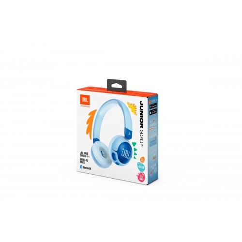 Наушники JBL Junior 320BT (JBLJR320BTBLU) Blue купить в Украине | Telemart фото