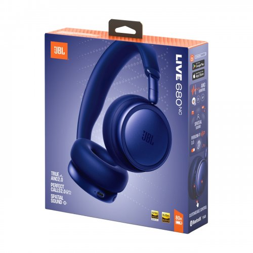 Наушники JBL Live 680NC (JBLLIVE680NCBLU) Blue купить в Украине | Telemart фото