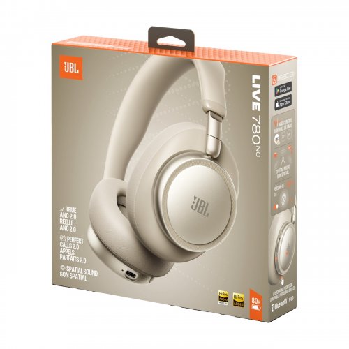 Наушники JBL Live 780NC (JBLLIVE780NCCPG) Champagne купить в Украине | Telemart фото