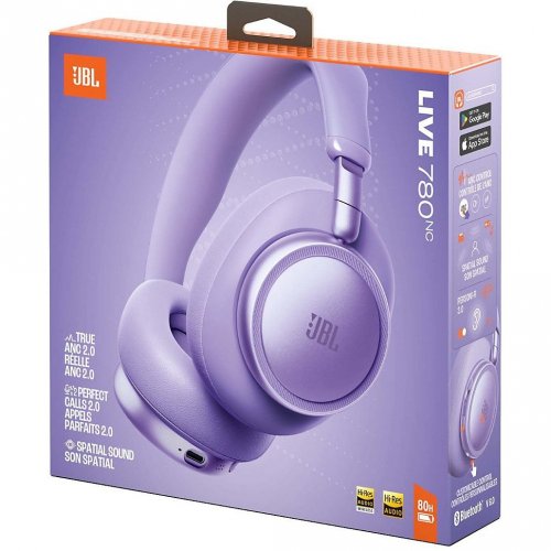 Наушники JBL Live 780NC (JBLLIVE780NCPUR) Purple купить в Украине | Telemart фото