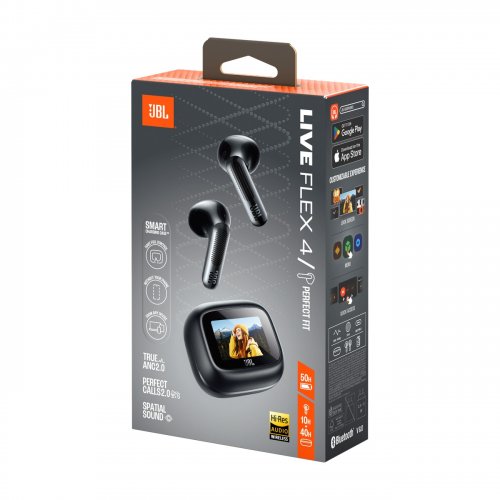 Наушники JBL Live Flex 4 (JBLLIVEFLEX4BLK) Black купить в Украине | Telemart фото
