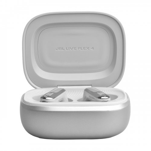 Наушники JBL Live Flex 4 (JBLLIVEFLEX4SIL) Silver купить в Украине | Telemart фото