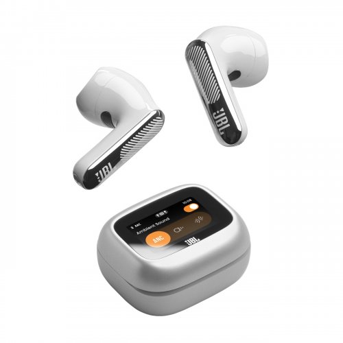 Наушники JBL Live Flex 4 (JBLLIVEFLEX4SIL) Silver купить в Украине | Telemart фото