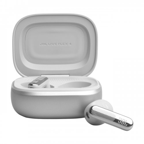 Наушники JBL Live Flex 4 (JBLLIVEFLEX4SIL) Silver купить в Украине | Telemart фото