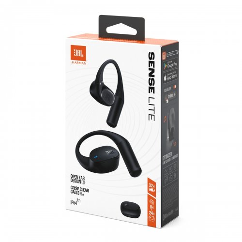 Навушники JBL Sense Lite (JBLSENSELITEBLK) Black купити в Україні | Telemart фото