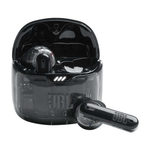 Навушники JBL Tune Flex 2 Ghost Edition (JBLTFLEX2GBLK) Black купити в Україні | Telemart фото