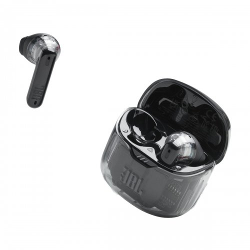 Навушники JBL Tune Flex 2 Ghost Edition (JBLTFLEX2GBLK) Black купити в Україні | Telemart фото