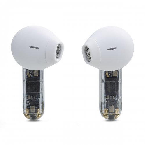 Навушники JBL Tune Flex 2 Ghost Edition (JBLTFLEX2GWHT) White купити в Україні | Telemart фото