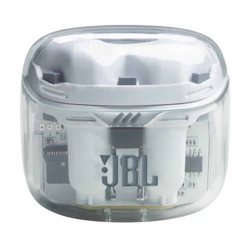 Навушники JBL Tune Flex 2 Ghost Edition (JBLTFLEX2GWHT) White купити в Україні | Telemart фото