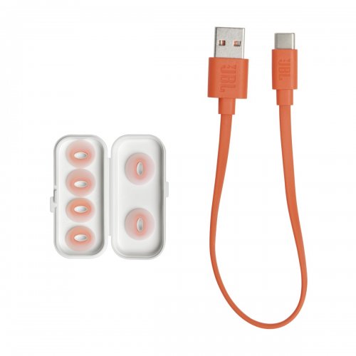 Навушники JBL Tune Flex 2 Ghost Edition (JBLTFLEX2GWHT) White купити в Україні | Telemart фото