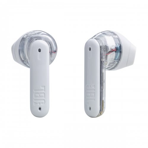 Навушники JBL Tune Flex 2 Ghost Edition (JBLTFLEX2GWHT) White купити в Україні | Telemart фото