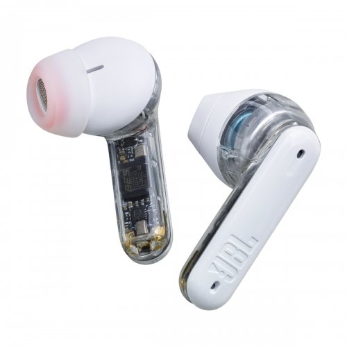 Навушники JBL Tune Flex 2 Ghost Edition (JBLTFLEX2GWHT) White купити в Україні | Telemart фото