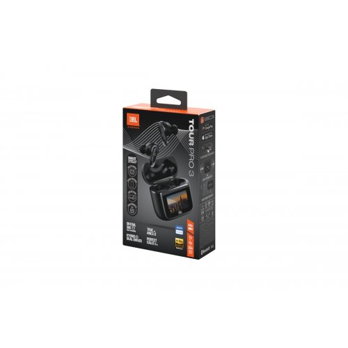 Навушники JBL Tour Pro 3 (JBLTOURPRO3BLK) Black купити в Україні | Telemart фото