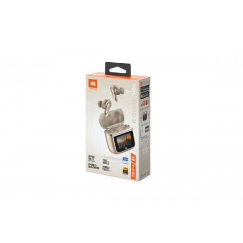 Навушники JBL Tour Pro 3 (JBLTOURPRO3LTT) Latte купити в Україні | Telemart фото