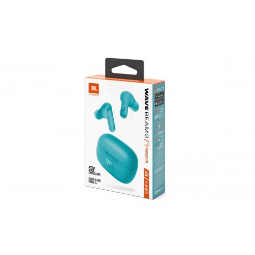 Навушники JBL Wave Beam 2 (JBLWBEAM2BLU) Blue купити в Україні | Telemart фото