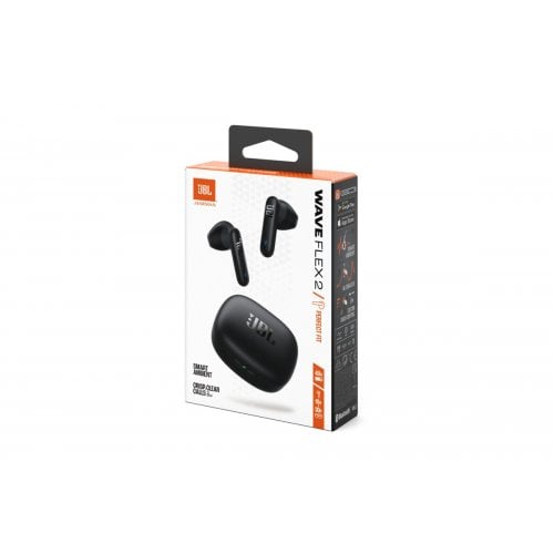 Наушники JBL Wave Flex 2 (JBLWFLEX2BLK) Black купить в Украине | Telemart фото
