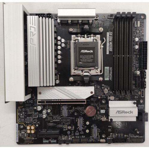 Материнська плата AsRock B850M Pro RS (sAM5, AMD B850) (Відновлено продавцем, 906145) купити в Україні | Telemart фото