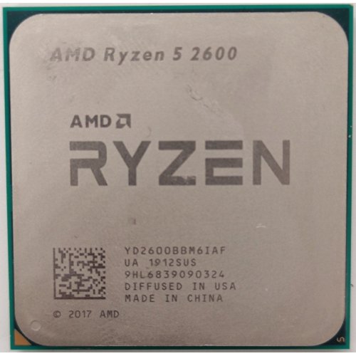 Процессор AMD Ryzen 5 2600 3.4(3.9)GHz 16MB sAM4 Tray (YD2600BBM6IAF) (Восстановлено продавцом, 906146) купить в Украине | Telemart фото