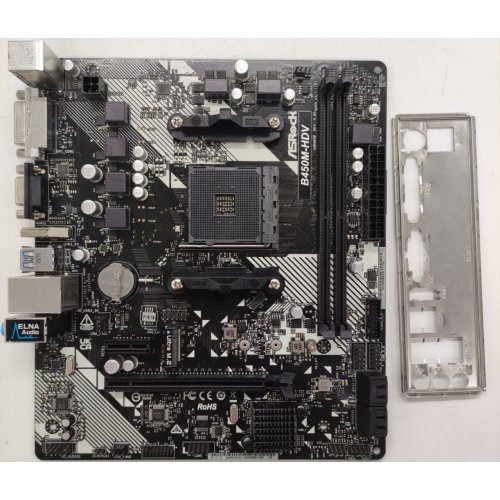 Материнская плата AsRock B450M-HDV R4.0 (sAM4, AMD B450) (Восстановлено продавцом, 906151) купить в Украине | Telemart фото