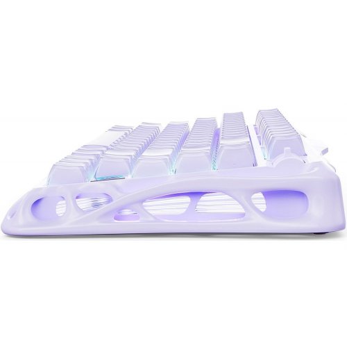 Клавиатура GravaStar Mercury K1 RGB GravaStar x Kailh Cheery Pink (GSK1_PL) Lavender Purple купить в Украине | Telemart фото