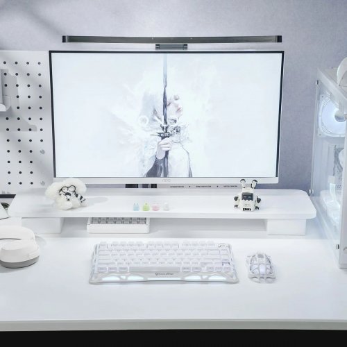 Клавиатура GravaStar Mercury K1 RGB GravaStar x Kailh Cheery Pink (GSK1_WHT) Opaline White купить в Украине | Telemart фото