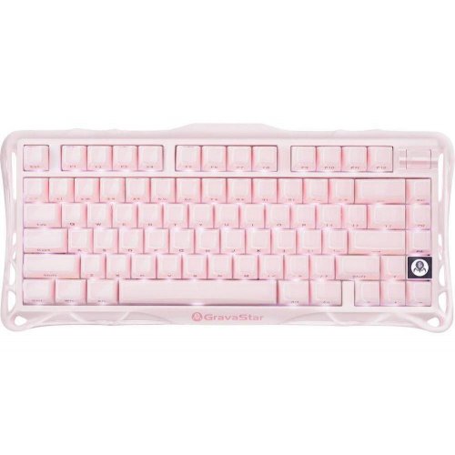 Клавиатура GravaStar Mercury K1 RGB GravaStar x Kailh Cheery Pink (GSK1_P_PNK) Sakura Pink купить в Украине | Telemart фото