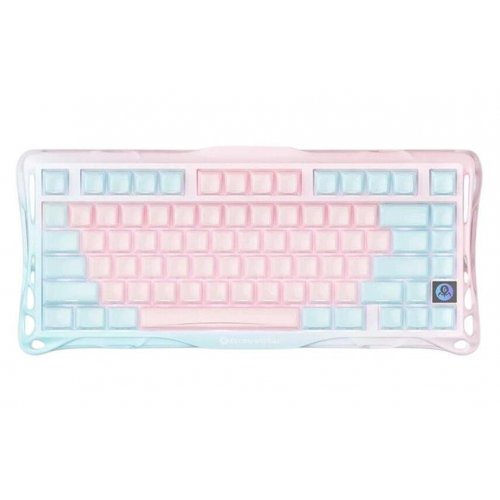 Клавиатура GravaStar Mercury K1 Lite RGB GravaStar x BSUN Grey Wireless (GSK1LITE_PM_PNK) Lumen Rose купить в Украине | Telemart фото