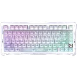 Клавиатура GravaStar Mercury K1 Lite RGB GravaStar x BSUN Grey Wireless (GSK1LITE_XTAL_AUROA) Crystal Aurora