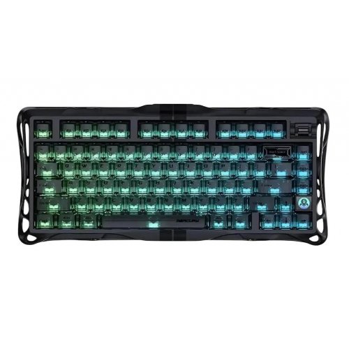 Клавиатура GravaStar Mercury V75 RGB Magnetic Jade Pro (GSV75_XTAL_BLK) Stealth Black купить в Украине | Telemart фото