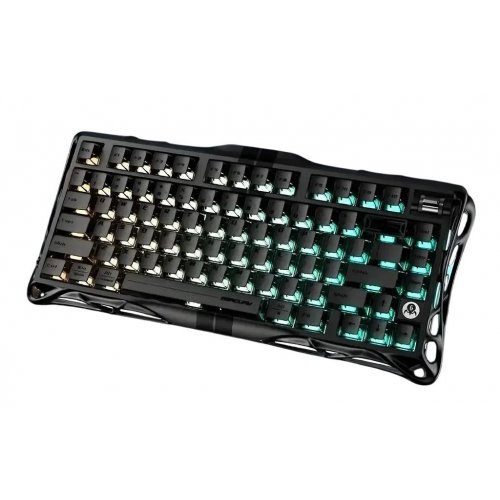 Клавиатура GravaStar Mercury V75 RGB Magnetic Jade Pro (GSV75_XTAL_BLK) Stealth Black купить в Украине | Telemart фото