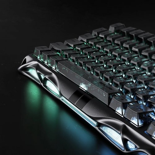 Клавиатура GravaStar Mercury V75 RGB Magnetic Jade Pro (GSV75_XTAL_BLK) Stealth Black купить в Украине | Telemart фото