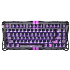 Клавиатура GravaStar Mercury V75 Lite RGB GravaStar Blackcore (GSV75LITE_XTAL_BLK) Transparent Black