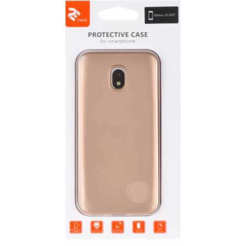 Чохол 2E для Samsung Galaxy J3 2017 PP Case (2E-G-J3-MCPPG) Gold купити в Україні | Telemart фото