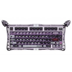 Клавиатура GravaStar Mercury V75 Pro RGB Magnetic Jade Gaming (GSV75PRO_PL) Iron Purple