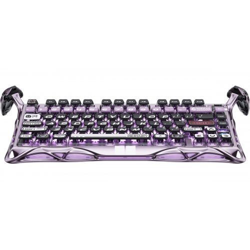 Клавіатура GravaStar Mercury V75 Pro RGB Magnetic Jade Gaming (GSV75PRO_PL) Iron Purple купити в Україні | Telemart фото