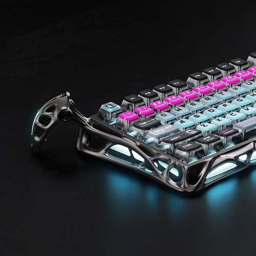 Клавиатура GravaStar Mercury V75 Pro RGB Magnetic Jade Gaming (GSV75PRO_U_RM_EGRY) Cyberpunk купить в Украине | Telemart фото