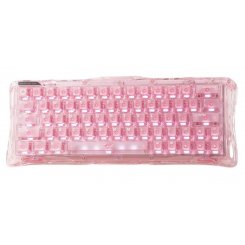 Клавиатура GravaStar Mercury V60 RGB UFO Magnetic Gaming (GSV60_XTAL_PNK) Crystal Rose