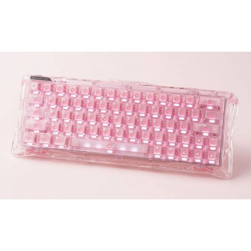 Клавиатура GravaStar Mercury V60 RGB UFO Magnetic Gaming (GSV60_XTAL_PNK) Crystal Rose купить в Украине | Telemart фото