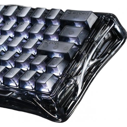 Клавіатура GravaStar Mercury V60 RGB UFO Magnetic Gaming (GSV60_XTAL_NBK) Onyx Crystal купити в Україні | Telemart фото