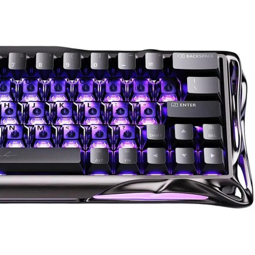 Клавиатура GravaStar Mercury V60 Pro RGB UFO Magnetic Gaming (GSV60PRO_XTAL_BLK) GunMetal купить в Украине | Telemart фото