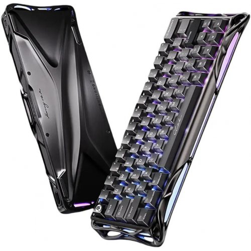 Клавиатура GravaStar Mercury V60 Pro RGB UFO Magnetic Gaming (GSV60PRO_XTAL_BLK) GunMetal купить в Украине | Telemart фото
