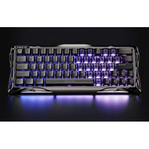 Клавиатура GravaStar Mercury V60 Pro RGB UFO Magnetic Gaming (GSV60PRO_XTAL_BLK) GunMetal купить в Украине | Telemart фото